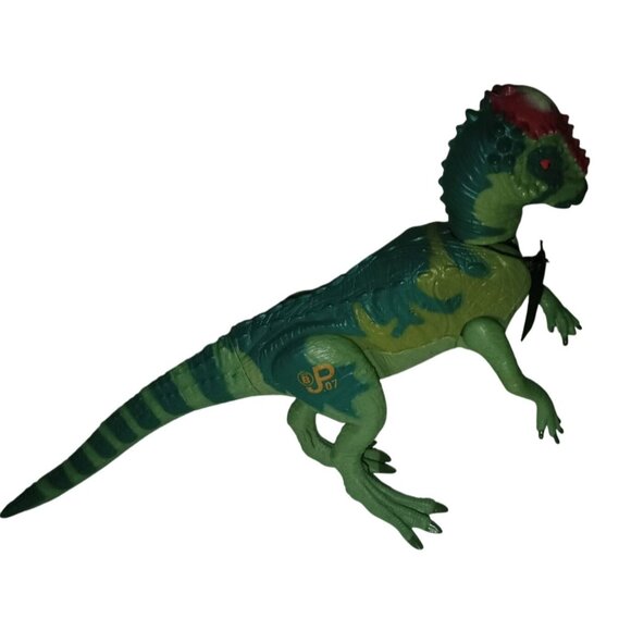 Vintage JURASSIC PARK lot of 2 Dinosaur Figures Velociraptor Pachycephalosaurus - Picture 6 of 11